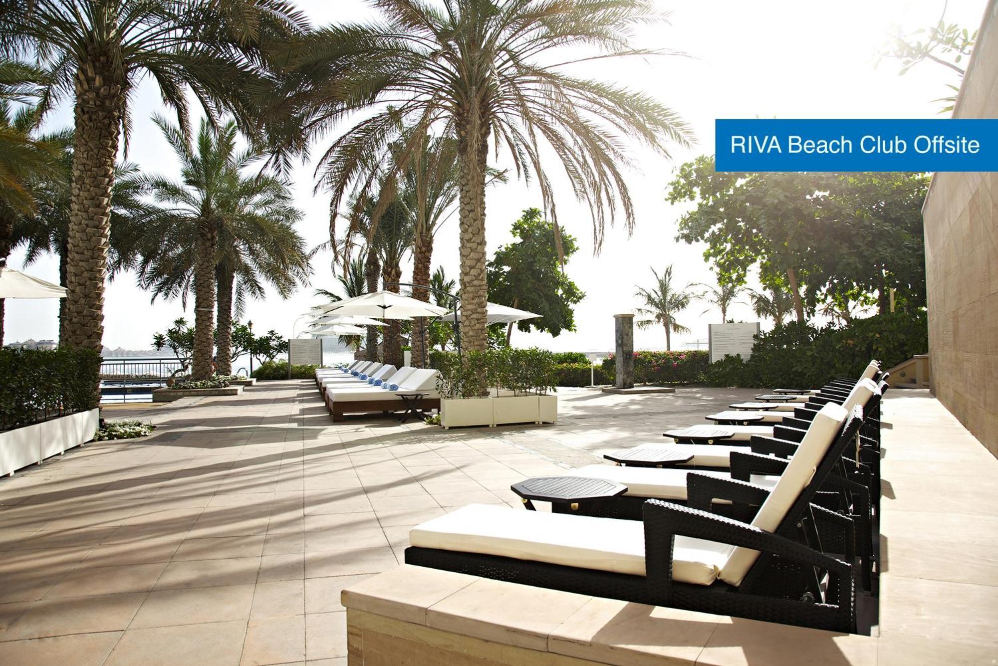 Moevenpick Hotel Jumeirah Lakes Towers Dubai Exteriör bild Riva Beach Club