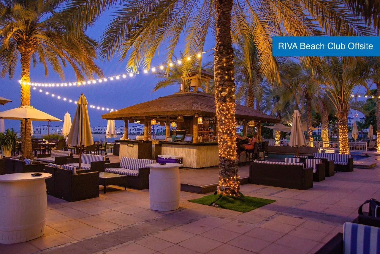 Moevenpick Hotel Jumeirah Lakes Towers Dubai Exteriör bild Riva Beach Club