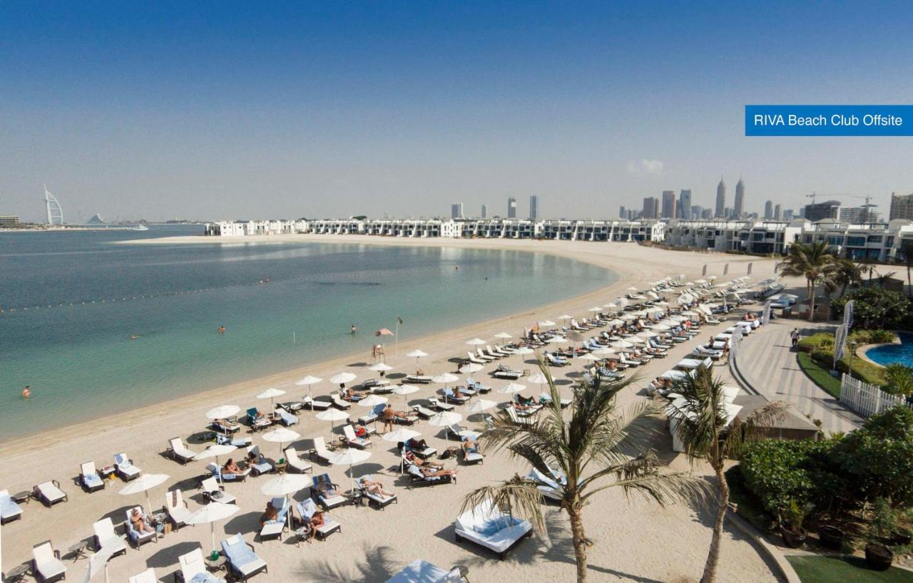Moevenpick Hotel Jumeirah Lakes Towers Dubai Exteriör bild Riva Beach Club